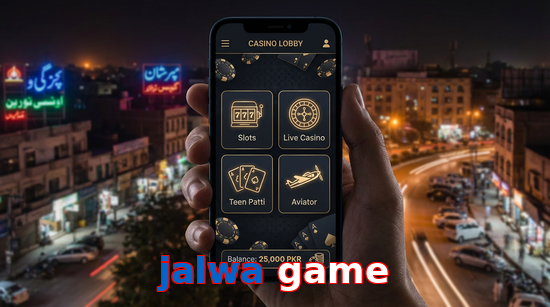 Main screen of Jalwa Game app page for PK players