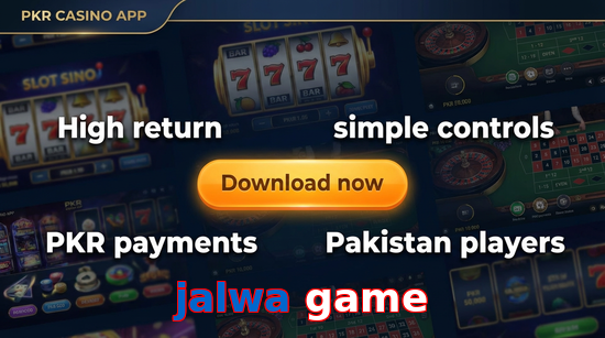 Main screen of Jalwa Game gamedownload page for PK players