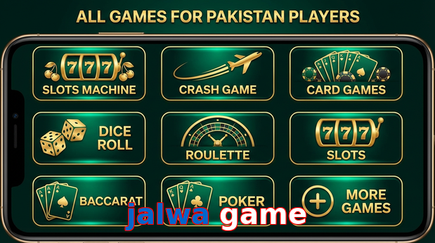 Main screen of Jalwa Game games page for PK players