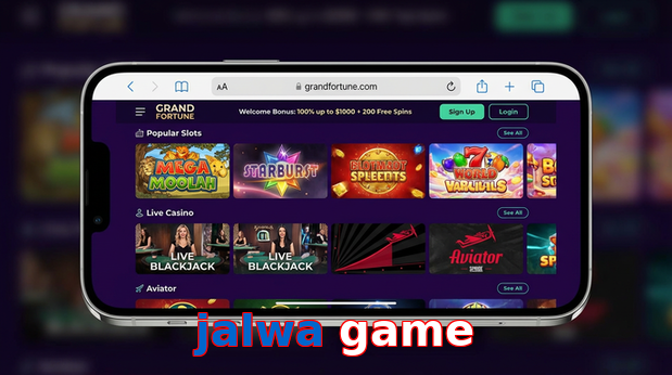 Main screen of Jalwa Game ios page for PK players